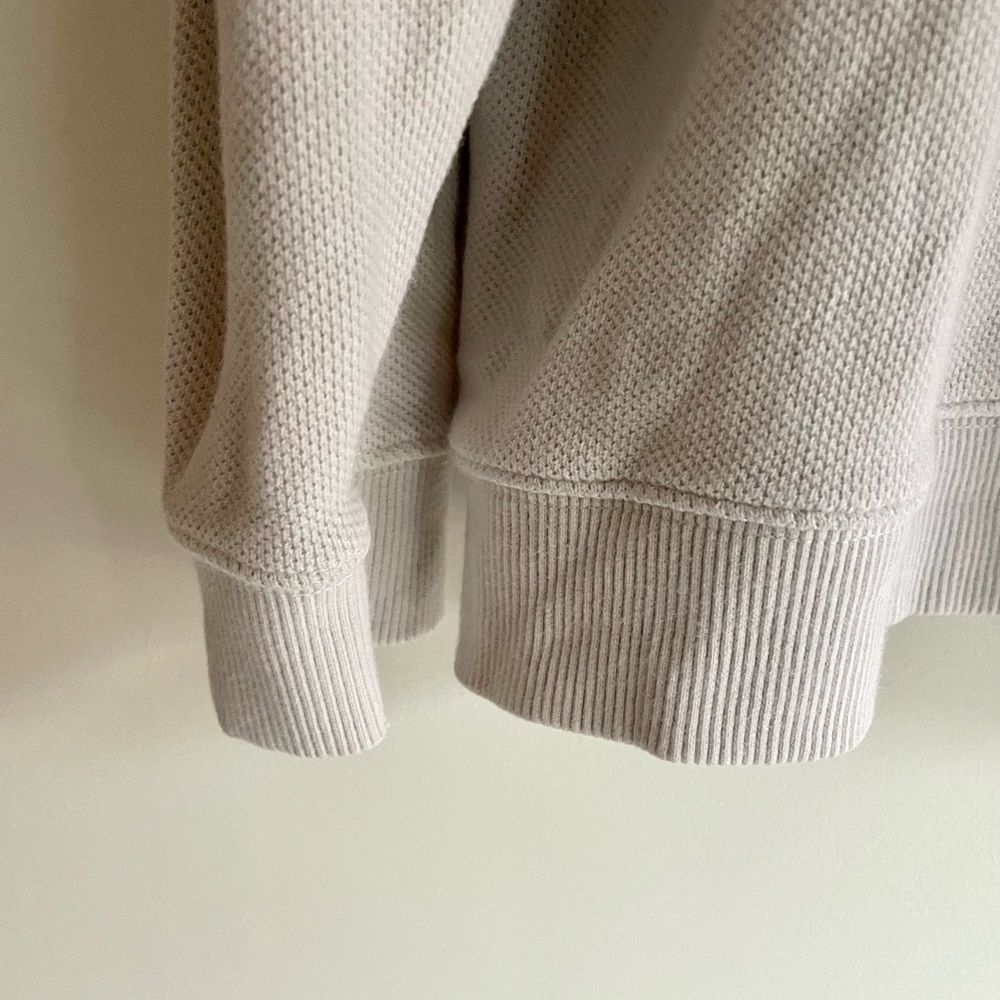 Men’s Tasso Elba White Polo Style Half Zip sz XL - Picture 5 of 8